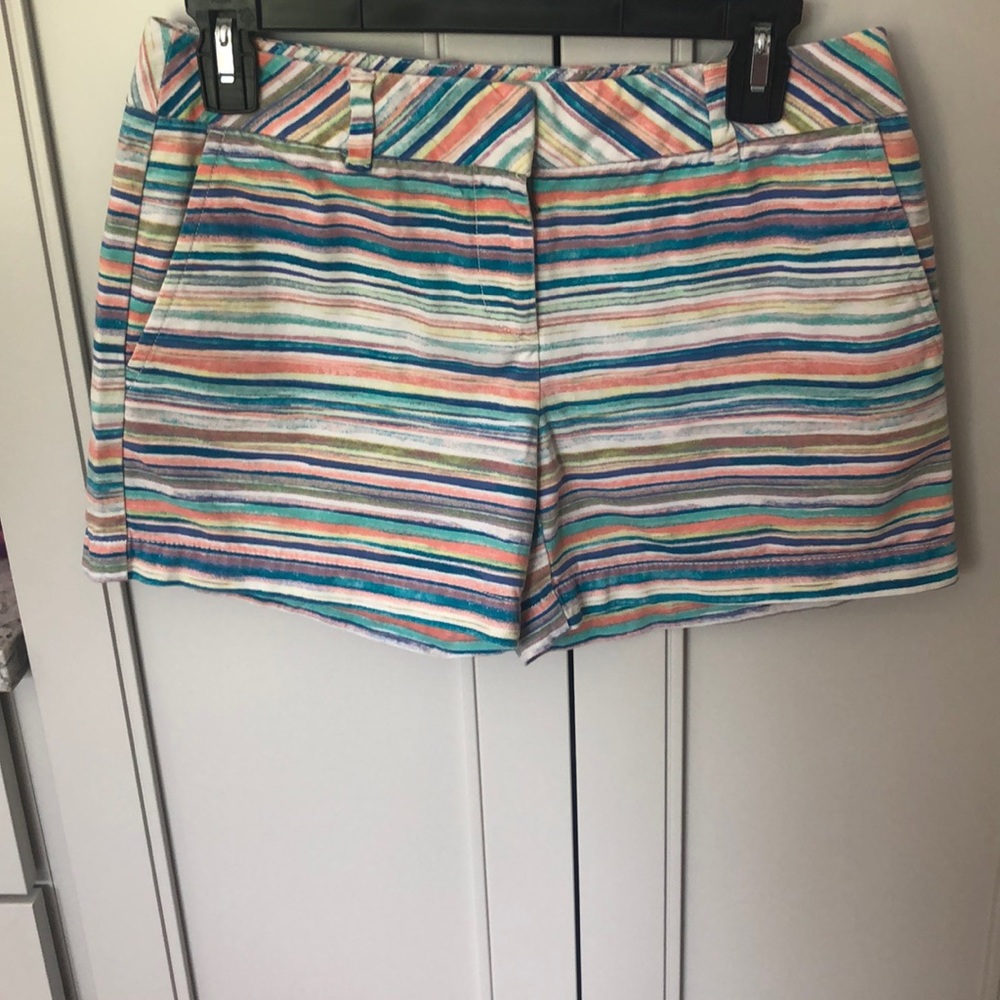 Loft Colorful striped shorts
